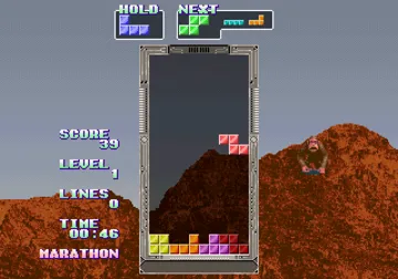 Sega Ages 2500 Series Vol. 28 - Tetris Collection (Japan) screen shot game playing